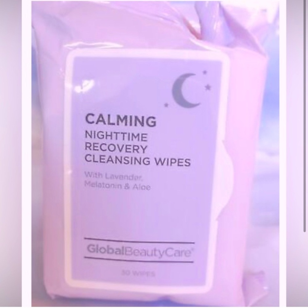 🐭 SALE! Global Beauty Nighttime Cleansing Wipes with Lavender Aloe and melatonin